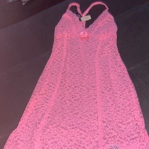 Hot pink lingerie new with tags large